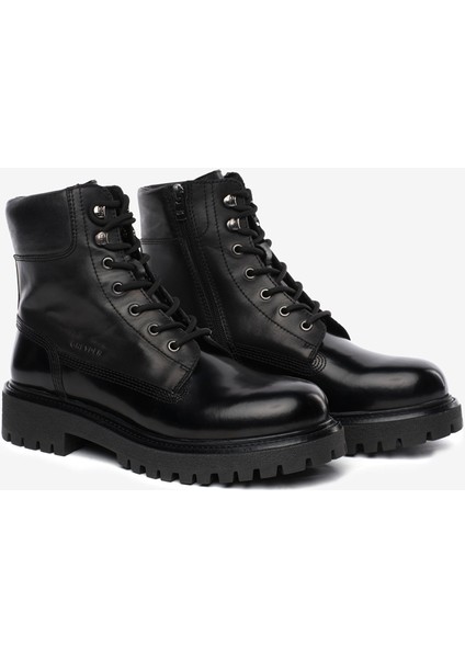 Erkek Siyah Hakiki Deri Military Bot 5K1UB18870 modelleri