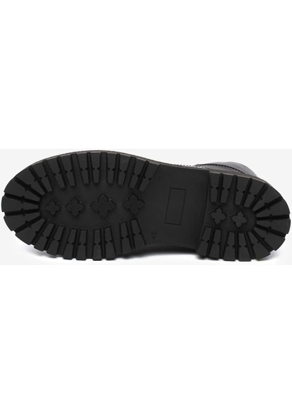 Erkek Siyah Hakiki Deri Military Bot 5K1UB18870 indirimleri