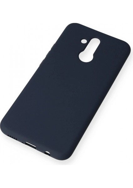 Huawei Mate 20 Lite Kılıf Nano Içi Kadife Silikon - Lacivert fiyatları