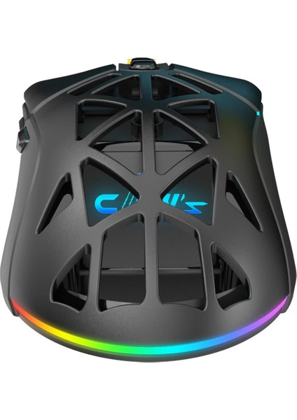 Nexus Air V1 Kablosuz 10000 Dpi Pixart PMW3325 Sensör Değiştirilebilir Kapaklı Rgb Kablosuz Gaming Mouse Siyah indirimleri