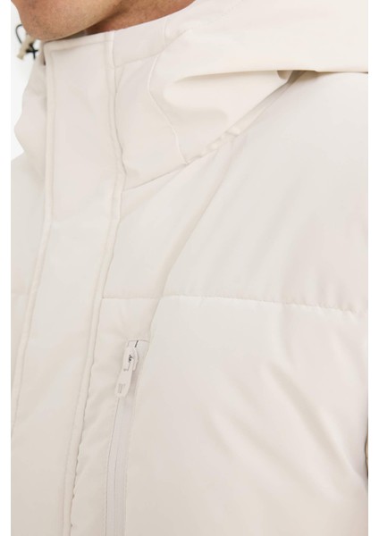 Su İtici Regular Fit Kapüşonlu Astarlı İç Cepli Fermuarlı Cepli Mont F1149AX25WN indirimleri