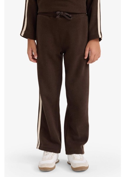 Erkek Çocuk 2'li Takım Yarım Fermuarlı Baskılı Sweatshirt Eşofman Altı G3763A825CW fırsatları