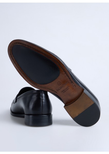 Deri Siyah Erkek Klasik Ayakkabı 92V41404VIT550-CLSC fırsatları