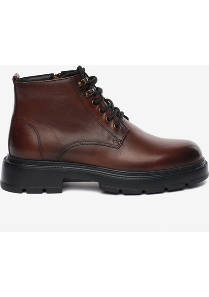 Erkek Kahverengi Hakiki Deri Bot 5K1YB18570