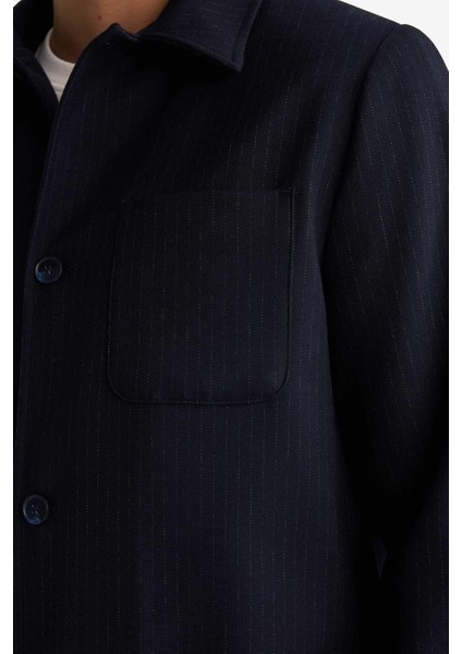 Relax Fit Pamuk Astarlı Twill Blazer Ceket G5899AX25WN fırsatları