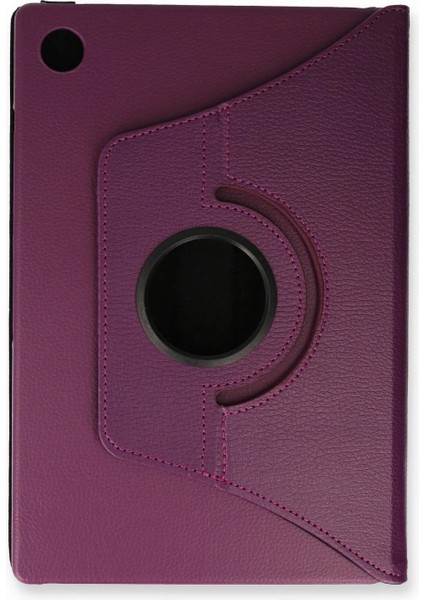 Ieg Samsung Galaxy X200 Tab A8 10.5 Kılıf 360 Tablet Deri Kılıf - Mürdüm fiyatları