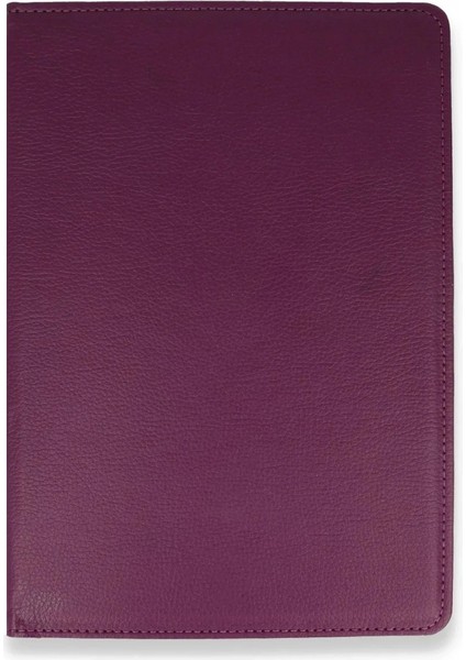 Ieg Samsung Galaxy X200 Tab A8 10.5 Kılıf 360 Tablet Deri Kılıf - Mürdüm modelleri