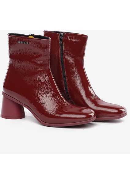 Kadın Bordo Hakiki Deri Bot 5K2DB34504 modelleri
