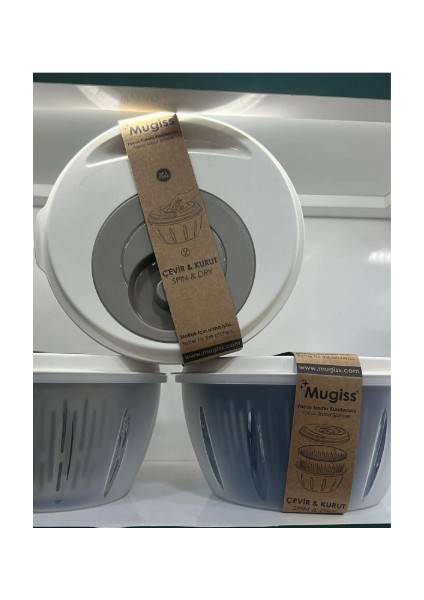 Mugiss Çevir Kurut Salata Kurutucu