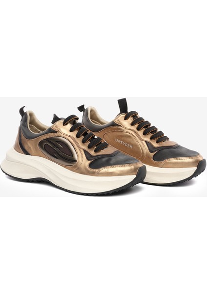 Kadın Bronz Hakiki Deri Spor Ayakkabı 5K2SA34401 modelleri