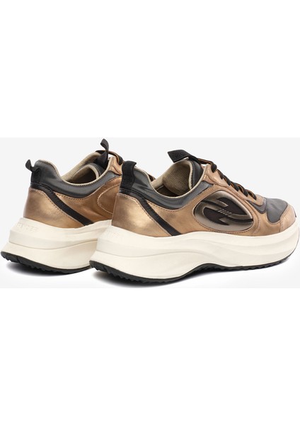 Kadın Bronz Hakiki Deri Spor Ayakkabı 5K2SA34401 fırsatları