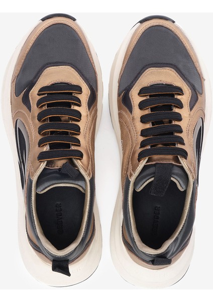 Kadın Bronz Hakiki Deri Spor Ayakkabı 5K2SA34401 indirimleri