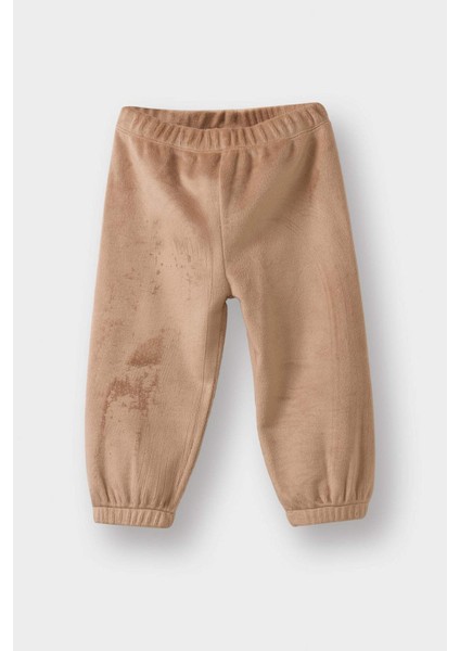 Kız Bebek Pijama Takımı Bulut Baskılı Uzun Kollu Welsoft Pelüş Üst Uzun Alt G1527A525WN fırsatları