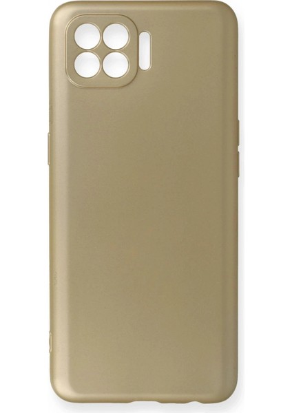 Ieg Oppo Reno 4 Lite Kılıf First Silikon - Gold