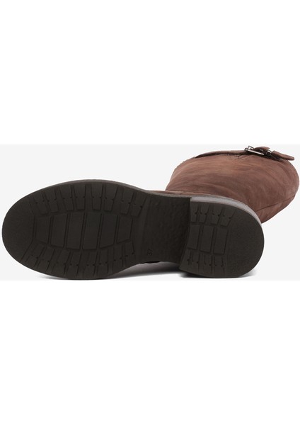 Kadın Kahverengi Hakiki Deri Çizme 5K2UC35182 indirimleri