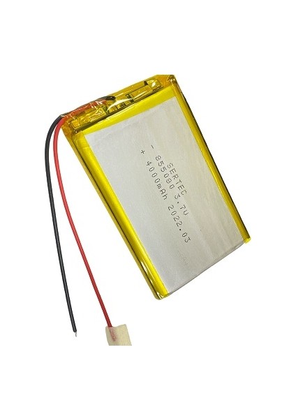 855080 3.7V 4000MAH Li-Polymer Pil (DEVRELI/1.5A)
