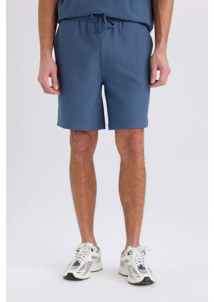 Regular Fit Düz Paça Şort D9493AX25SM fırsatları