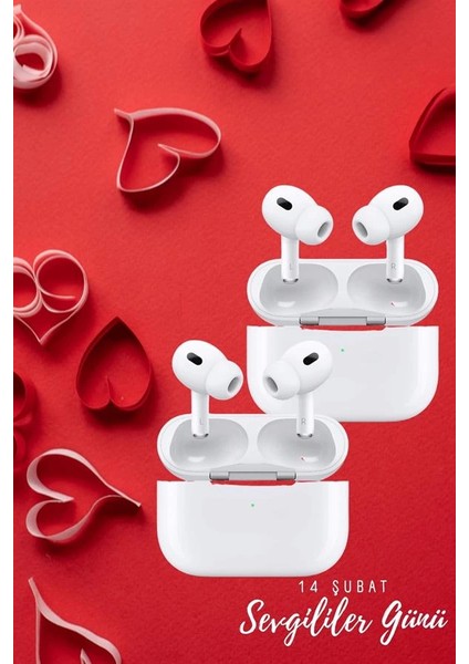 Bfs Sevgiliye Hediye Çift Kulaklığı Yeni Nesil Pro Kulaklık Sevgililer Gününe Özel Kampanya modelleri