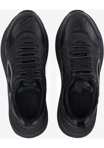 Kadın Siyah Bronz Hakiki Deri Spor Ayakkabı 5K2SA34401 indirimleri