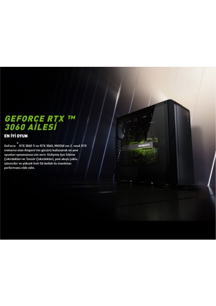 Msı Nvıdıa Geforce Rtx 3060 Ventus 2x 12G Oc 12 GB Gddr6 192 Bit Ekran Kartı