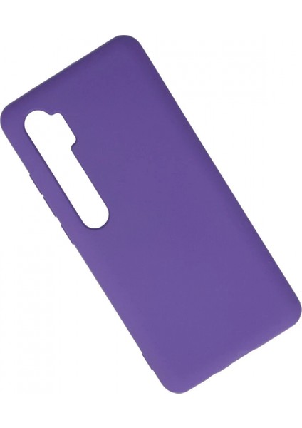 Xiaomi Mi Note 10 Lite Kılıf Nano içi Kadife Silikon - Mor fiyatları