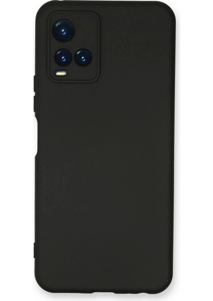 Ieg Vivo Y21S Kılıf Nano Içi Kadife Silikon - Siyah