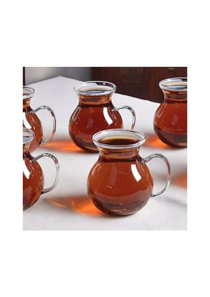 6'lı Tombul Model Çay Bardağı