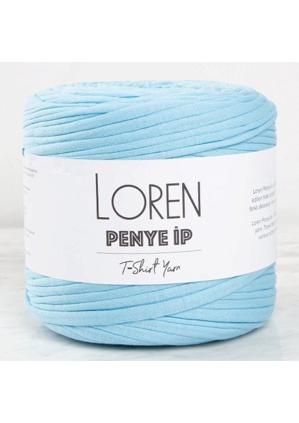 Loren Penye Kumaş El Örgü Ipi Turkuaz - 51 - 33477