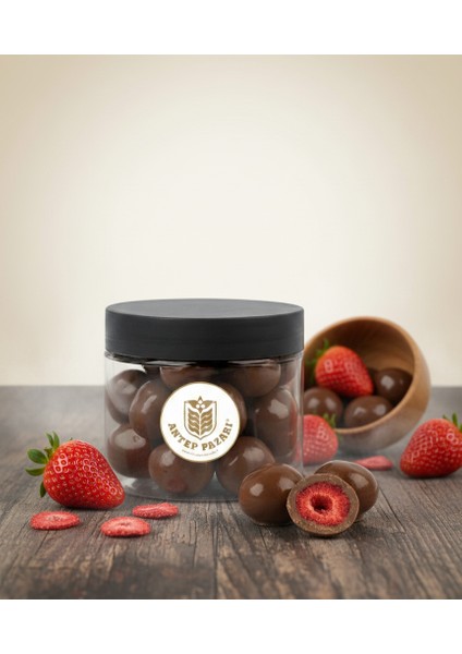 Çikolata Kaplı Çilek Draje (Freeze Dried Çilek) 125 gr fiyatları