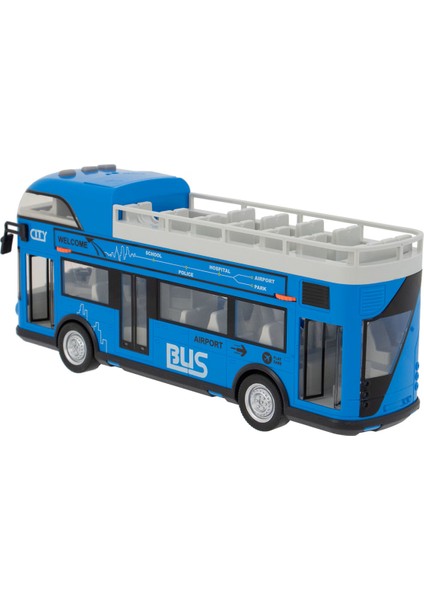 Sesli Işıklı Sürtmeli Büyük Boy Eğitici Oyuncak Araba Gezi Otobüsü fırsatları