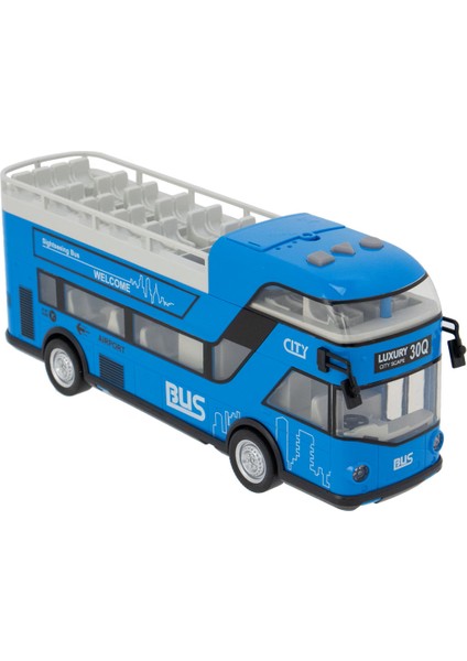 Sesli Işıklı Sürtmeli Büyük Boy Eğitici Oyuncak Araba Gezi Otobüsü indirimleri
