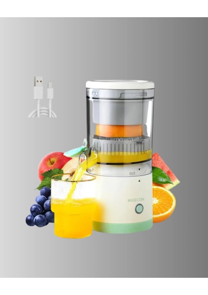 Bfs Taşınabilir Şarjlı Katı Meyve Sıkacağı – 45W Güç, 18000 Rpm Hız, 400 ml Kapasite fiyatları