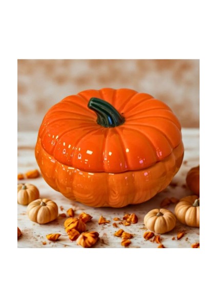 Seramik Kabak Şeklinde Şekerlik