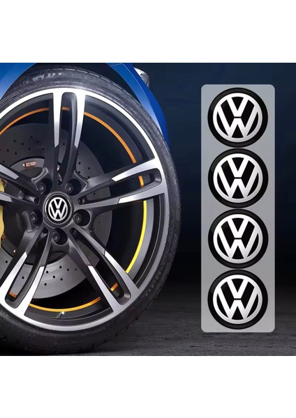 56 mm Alüminyum Malzeme 4 Adet Jant Göbek Stıcker fırsatları