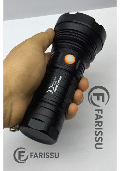 OR-T40 100W 5000 Lümen Şarj Edilebilir LED El Feneri - Yüksek Performans ve Uzun Çalışma Süresi modelleri