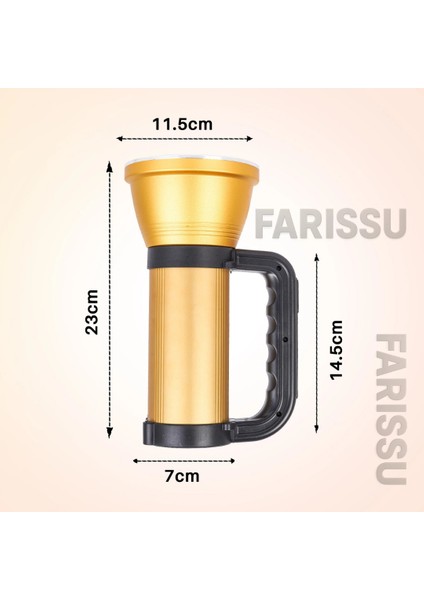 Everton RT-S050 Şarjlı Güçlü Işık Projektör El Feneri 50W 1000 Lümen Powerbank Özellikli fırsatları