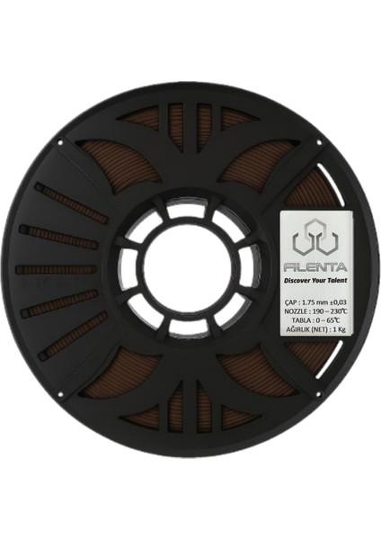 Kahverengi Hyper Pla Filament 1.75MM 1kg