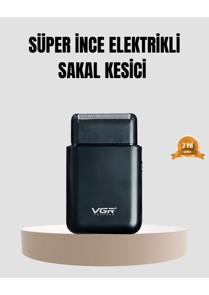 Bfs Kompakt Şarjlı Tıraş Makinesi Çift Yönlü Bıçaklı 45 Dakika Kullanım Süreli