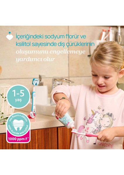 Diş Macunu 12+ Ay Çilekli fırsatları