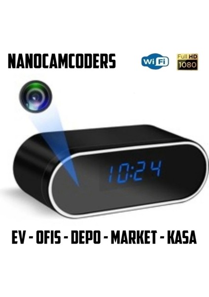 1k ° 1080P Hd Mini Premium Kamera Sesli Video Kablosuz Gizli Güvenlik Kamerası Uzak Izle Ev Ofis Depo