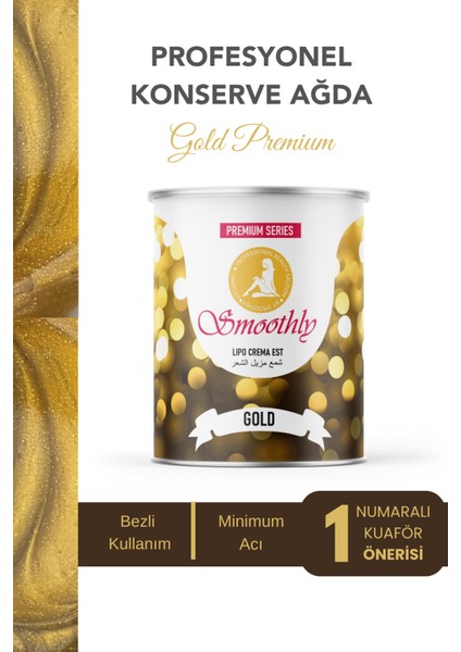 Gold Konserve Ağda Premium Series 800 Gr
