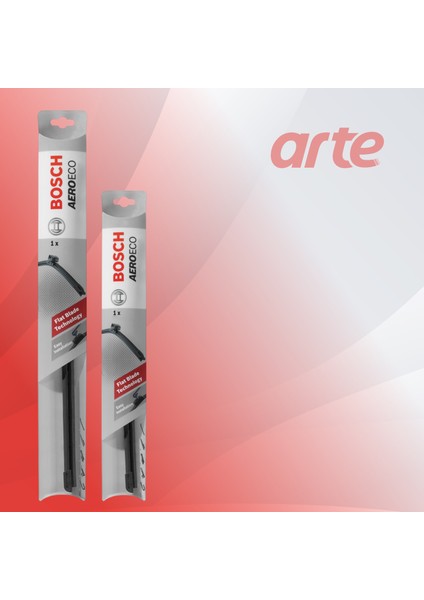 Honda City Ön 2020-2025 Silecek Takımı | Bosch Aeroeco Serisi | 2'li Set | modelleri