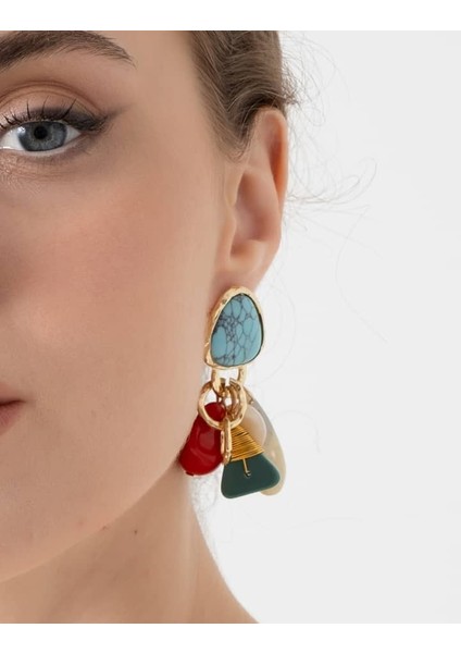 Renkli Sallattı Küpe fiyatları