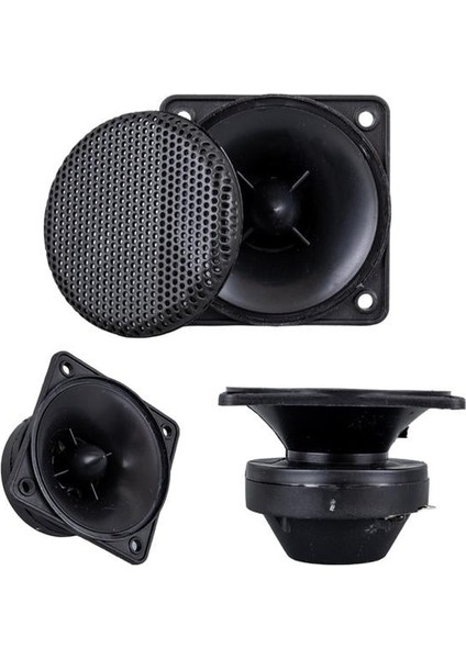 TS-1013 Piezo Kare Tweeter 62X62MM Metal Kapaklı (Yedek Tweeter)