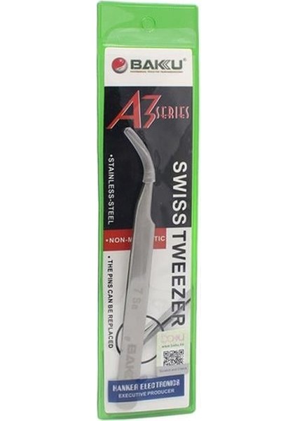 Bk-A3-7-Sa Paslanmaz Çelik Eğri Uç Cımbız modelleri