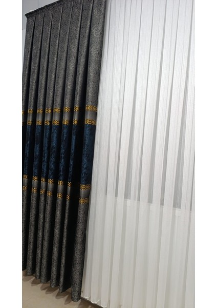 Lora Gold Perde Dökümlü KAR600 fiyatları