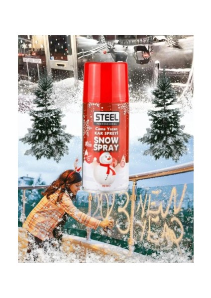 Cama Yazılan Kalıcı Kar Spreyi 150 ml