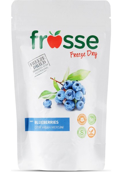 Freeze Dry Kurutulmuş Yaban Mersini 100 gr