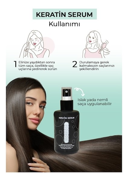 Saç Serumu 75ML Keratın