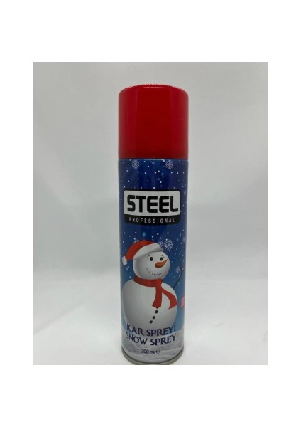 Kar Parçacıklı Püskürtmeli Kar Spreyi